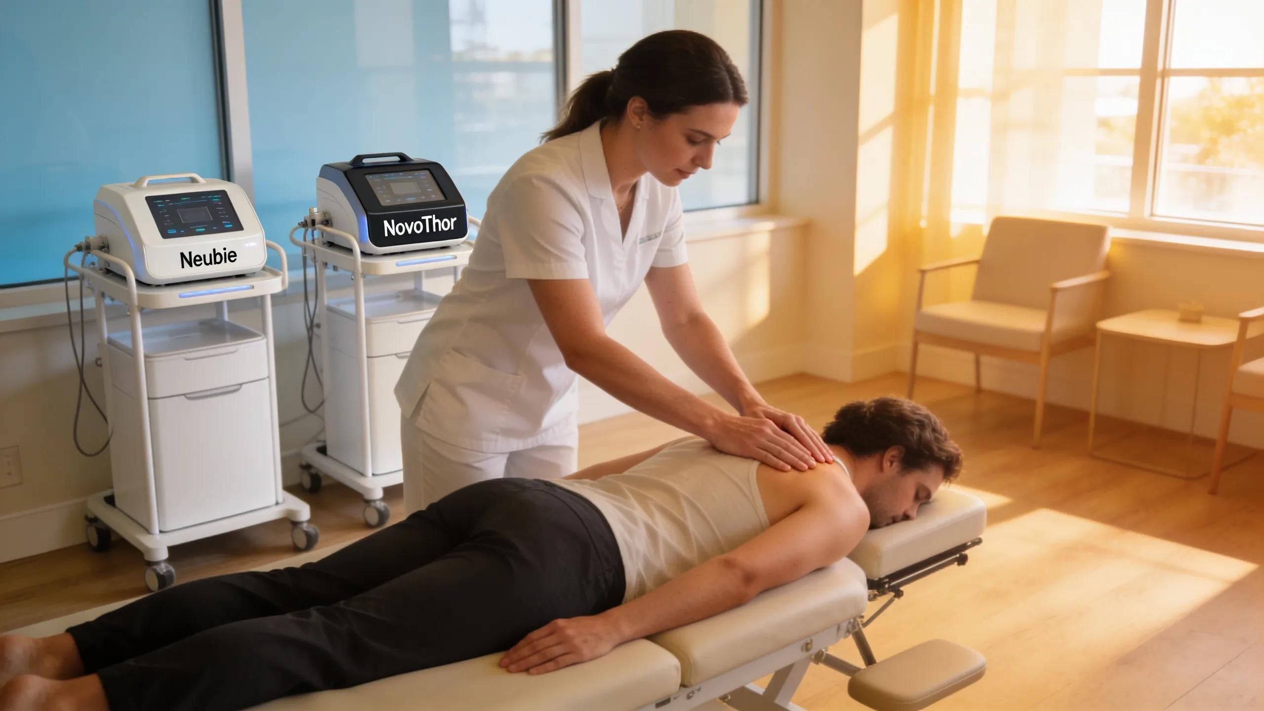 One-on-one cash-based physical therapy session in Clearwater with therapist and patient